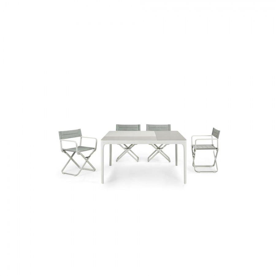 Masa Ethimo pentru dining din colectia Play XL, patrata, 149x149 cm